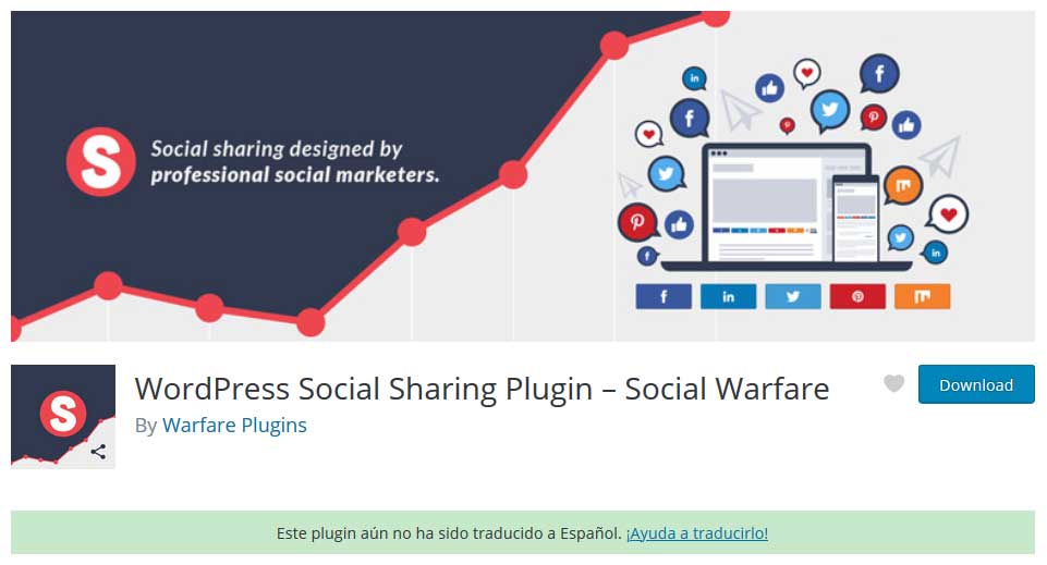 Tu Marketing Bogotá - Social Warfare plugin